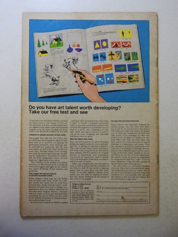 The Avengers #74 (1970) VG+ Condition centerfold detached at 1 staple