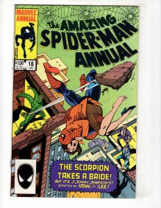 The Amazing Spider-Man Annual #18 (1984)  The Scorpion !!!  / ID#021