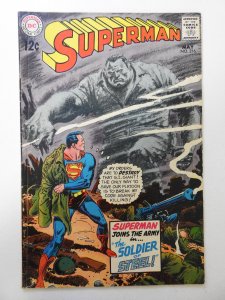 Superman #216 (1969) VG+ Condition