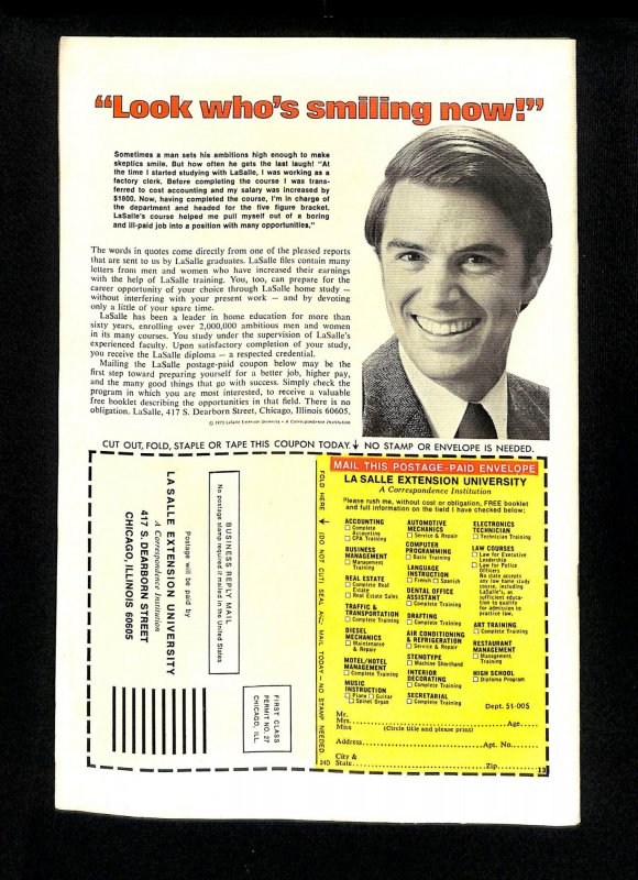 Master of Kung Fu #19 Man-Thing!