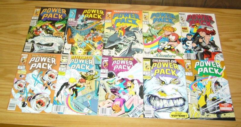 Power Pack #1-62 VF/NM complete series + special - all ages marvel comics set