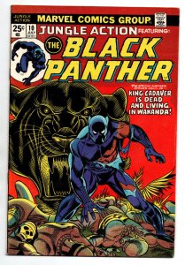 Jungle Action #10 - 1st King Cadaver - Black Panther - MVS - 1974 - FN+