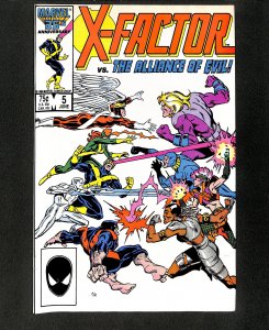 X-Factor (1986) #5 1st Appearance Apocalypse Cameo! Tapped Out!