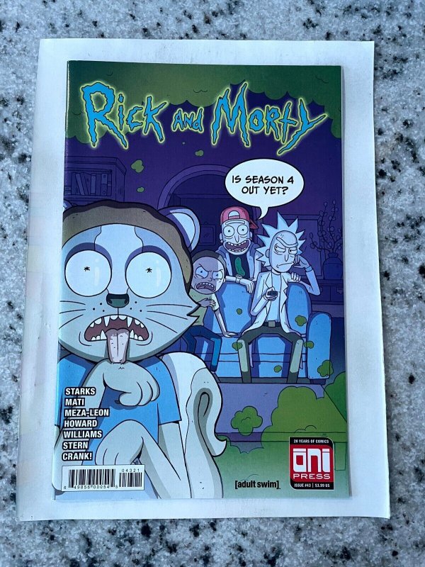 Rick & Morty # 43 NM Oni Press Comic Book Adult Swim Cartoon Network 23 J874