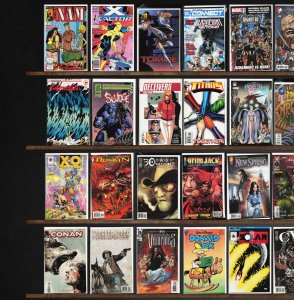 Huge Lot 140+ Comics with Marvel Previews, X-Factor, Daredevil & More!