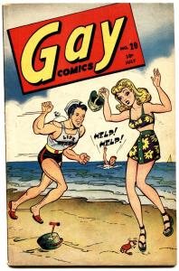 Gay #20-Tessie, Nellie, Millie, Basil Wolverton-Early Marvel-High Grade