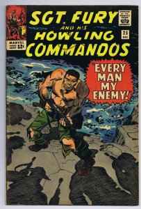 Sgt Fury and His Howling Commandos #25 ORIGINAL Vintage 1965 Marvel Comics