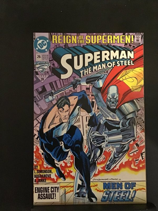 Superman: The Man of Steel #26 Direct Edition (1993)