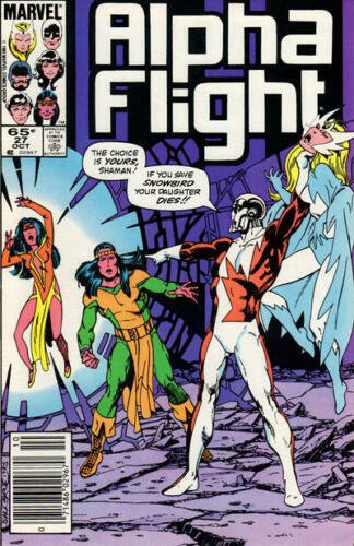 Alpha Flight (1st Series) #27 (Newsstand) VF; Marvel | John Byrne - we combine s 