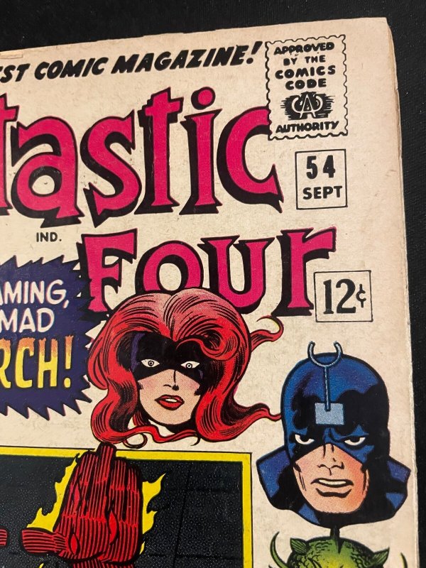 FANTASTIC FOUR #54 VG Condition