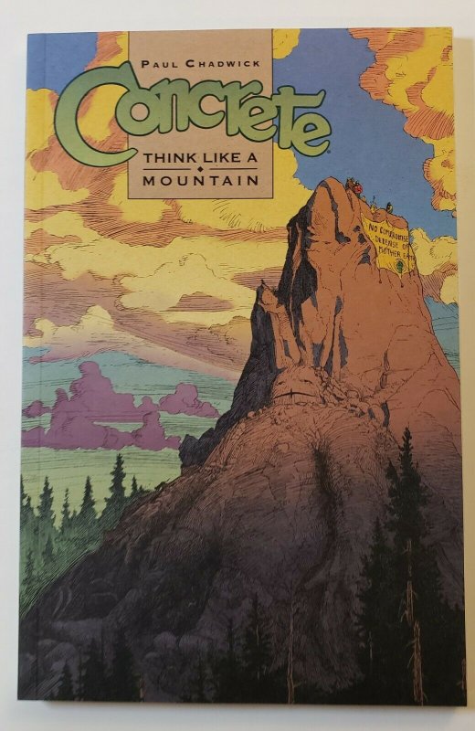 CONCRETE: THINK LIKE A MOUNTAIN TPB SOFT COVER FIRST PRINT NM DARK HORSE  