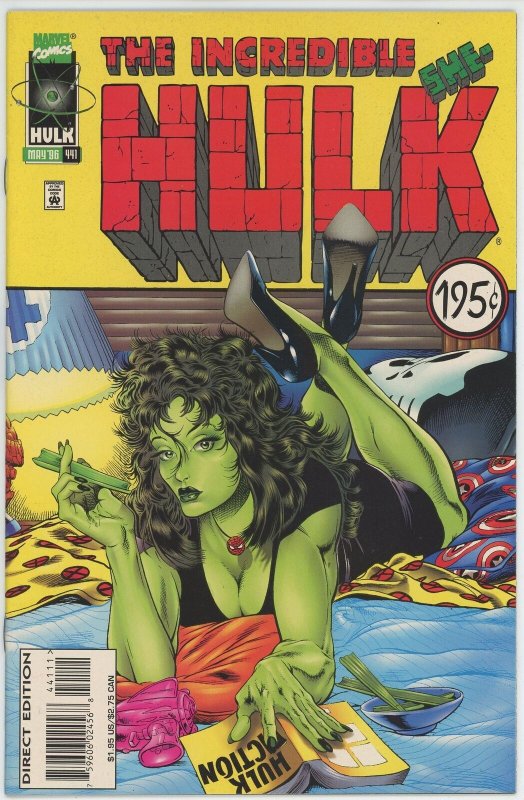 Incredible Hulk #441 (1962) - 9.6 NM+ *Classic Pulp Fiction Homage Cover*
