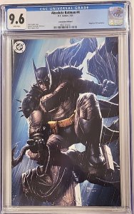 Absolute Batman #4 Mico Suayan Convention Exclusive Virgin Variant Cover CGC 9.6
