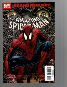 9 Amazing Spider-Man Comic Books # 544 544 545 547 548 549 551 552 553 TJ3