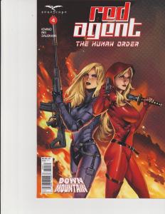 Red Agent Human Order #4 Cover C Zenescope Comic GFT NM Casas