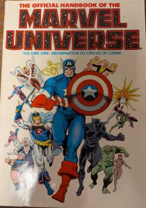 The official handbook of the Marvel Universe