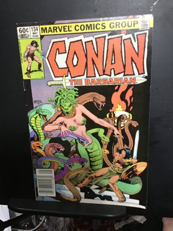 Conan the Barbarian #134 (1982)  high-grade! Hit you in time! VF Wow