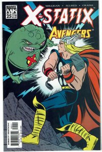 X-Statix #25 Mike Allred Avengers Thor Loki Scarlet Witch NM