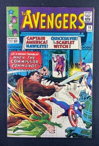Avengers (1963) #18 FN+ (6.5) Jack Kirby Hawkeye