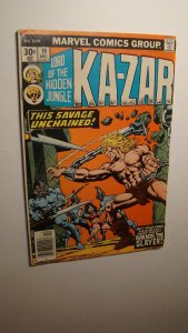 KA-ZAR 19 *SOLID COPY* VS RANKOR THE SLAYER SAVAGE LAND 1974 ZABU