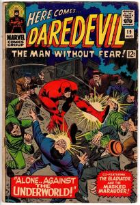 DAREDEVIL 19 GOOD Aug. 1966