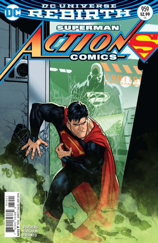 Action Comics (2016) #959 VF/NM Variant Cover Superman DC Universe Rebirth