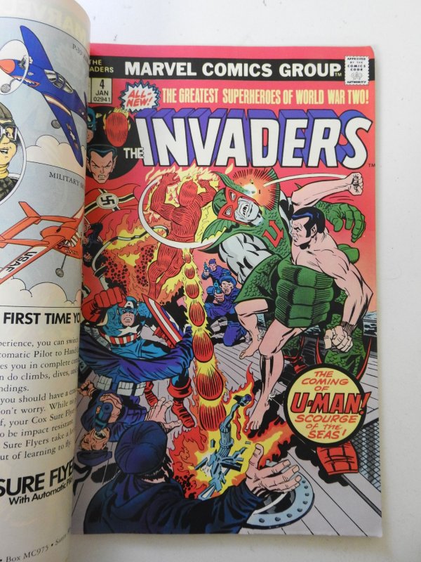The Invaders #4 (1976) Double Cover FN/VF, VF- Condition! MVS intact!