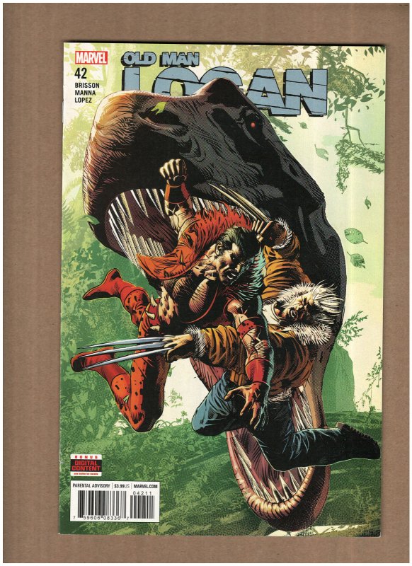 Old Man Logan #42 Marvel Comics 2018 Wolverine vs. KRAVEN NM- 9.2