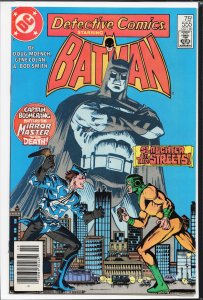 Detective Comics #555 Newsstand Edition (1985) Batman