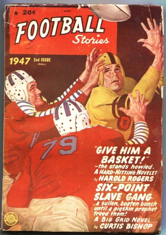 FOOTBALL STORIES- FALL 1947-GEORGE GIPP-NOTRE DAME-FIRST BOWL GAME