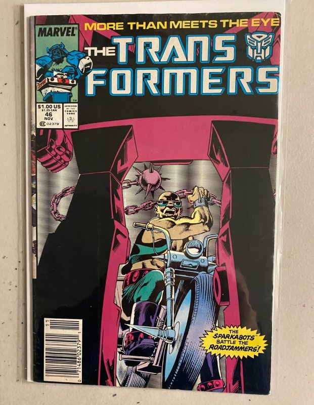 Transformers lot #5-46 Newsstand Marvel (6.0 FN) 33 diff (1985 to 1988)