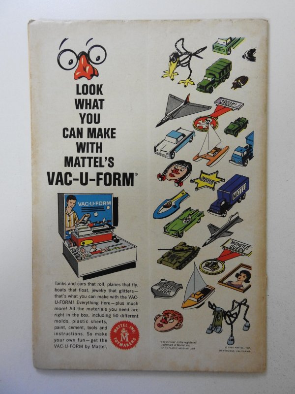 Metal Men #20 (1966) VG- Condition! Cover and 1st wrap detached bottom staple