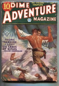 DIME ADVENTURE #1 Pulp - June 1935-Rare-Historic first issue