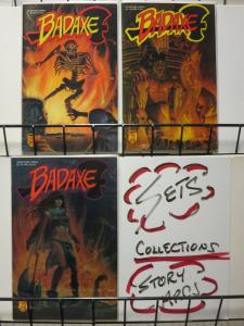 BADAXE (1989 AD) 1-3 O'CONNOR/BURLES/BALDWIN; SWORD & S 