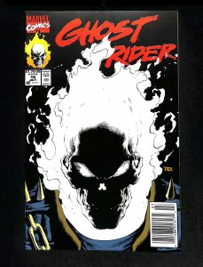 Ghost Rider (1990) #15 Newsstand Variant Glow in the Dark Cover!