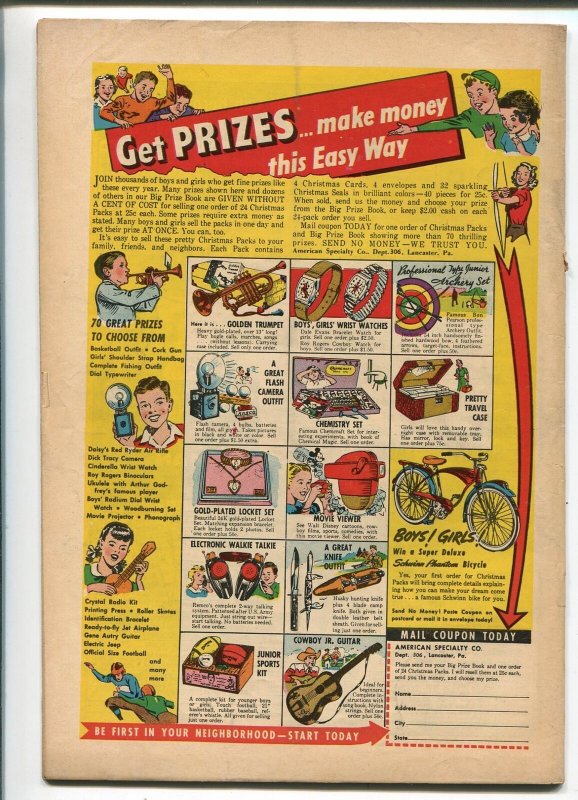 Journey Into Unknown Worlds #23 1953-Atlas-pre-code horror-Gene Colan-VG