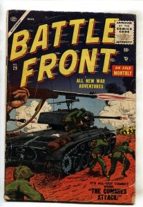 Battlefront #29--1955-- Russ Heath cover--Atlas--War comic book