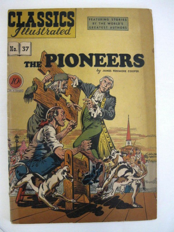 CLASSICS ILLUSTRATED #37 vg- ORIGNIAL! $50 guide price!