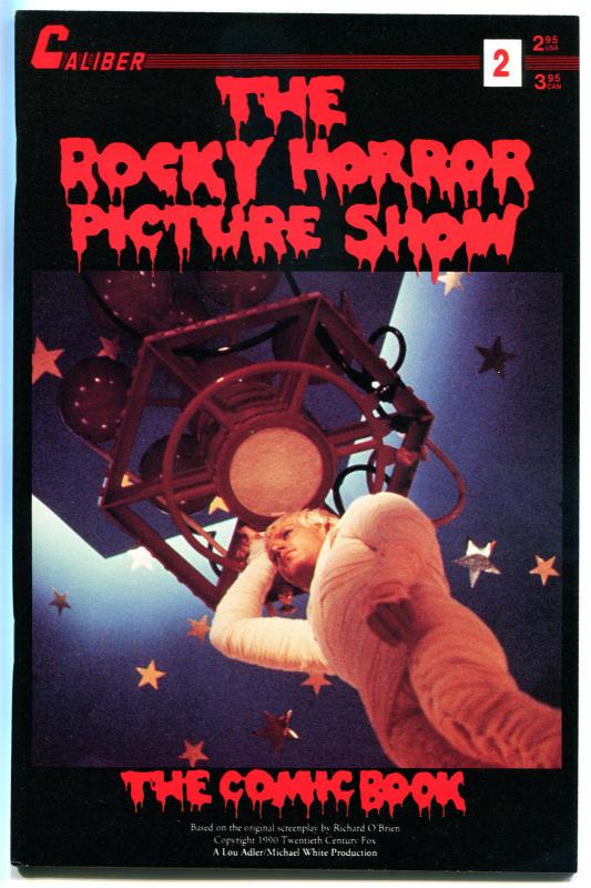 ROCKY HORROR PICTURE SHOW comics #2, VF+, Tim Curry, Meatloaf, RHPS, 1990