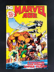 Marvel Age #2 (1983) 1st Full Cover Appearance of Alpha Flight