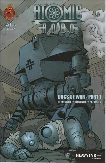 Atomic Robo: Dogs of War #1A VF; Red 5 | save on shipping - details inside