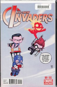 All-New Invaders #1 Young Cover (2014) The Invaders