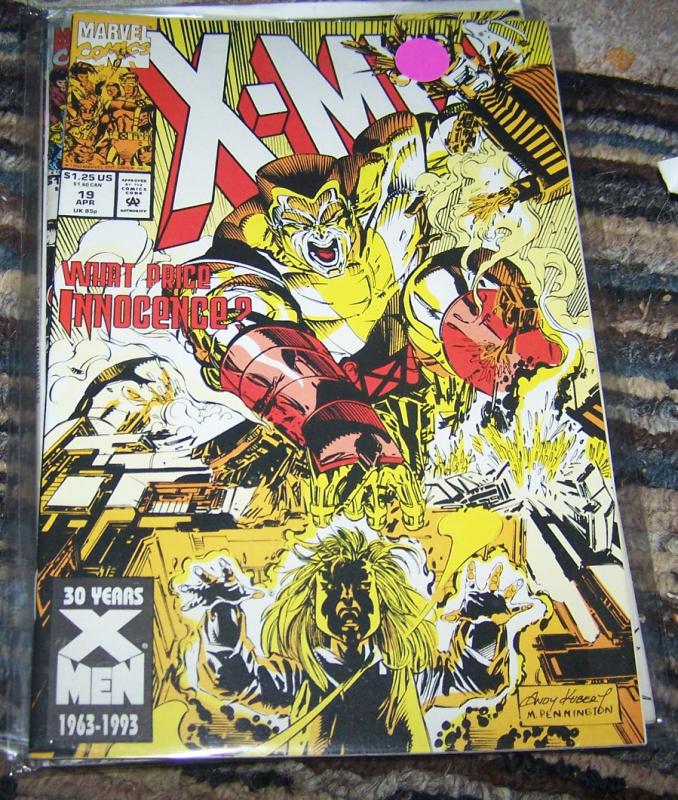 X Men  #19 APR1993, Marvel) JUBILEE WOLVERINE  PSYLOCKE GAMBIT