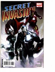 Secret Invasion COMPLETE Marvel Comics LTD. Series # 1 2 3 4 5 6 7 8 1st Prt RC2