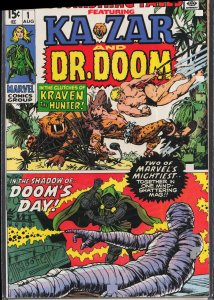 Astonishing Tales #1 (1970) Doctor Doom