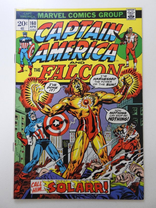 Captain America #160 (1973) vs Solarr! Sharp Fine/VF Condition!