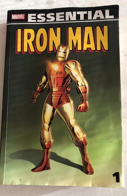 Essential Iron Man #1 (2010)2nd print,reader minor ruffling