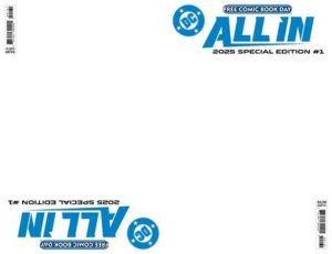 DC All In Absolute Universe #1 2025 Blank FCBD Special DC Comics BL01