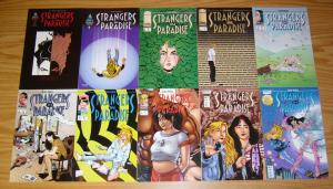 Strangers in Paradise #1-90 VF/NM complete series + sourcebook + lyrics & poems