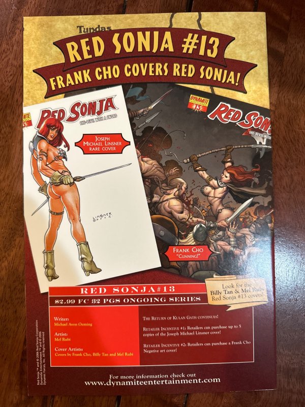 Red Sonja #12 Romita Jr. Cover (2006)